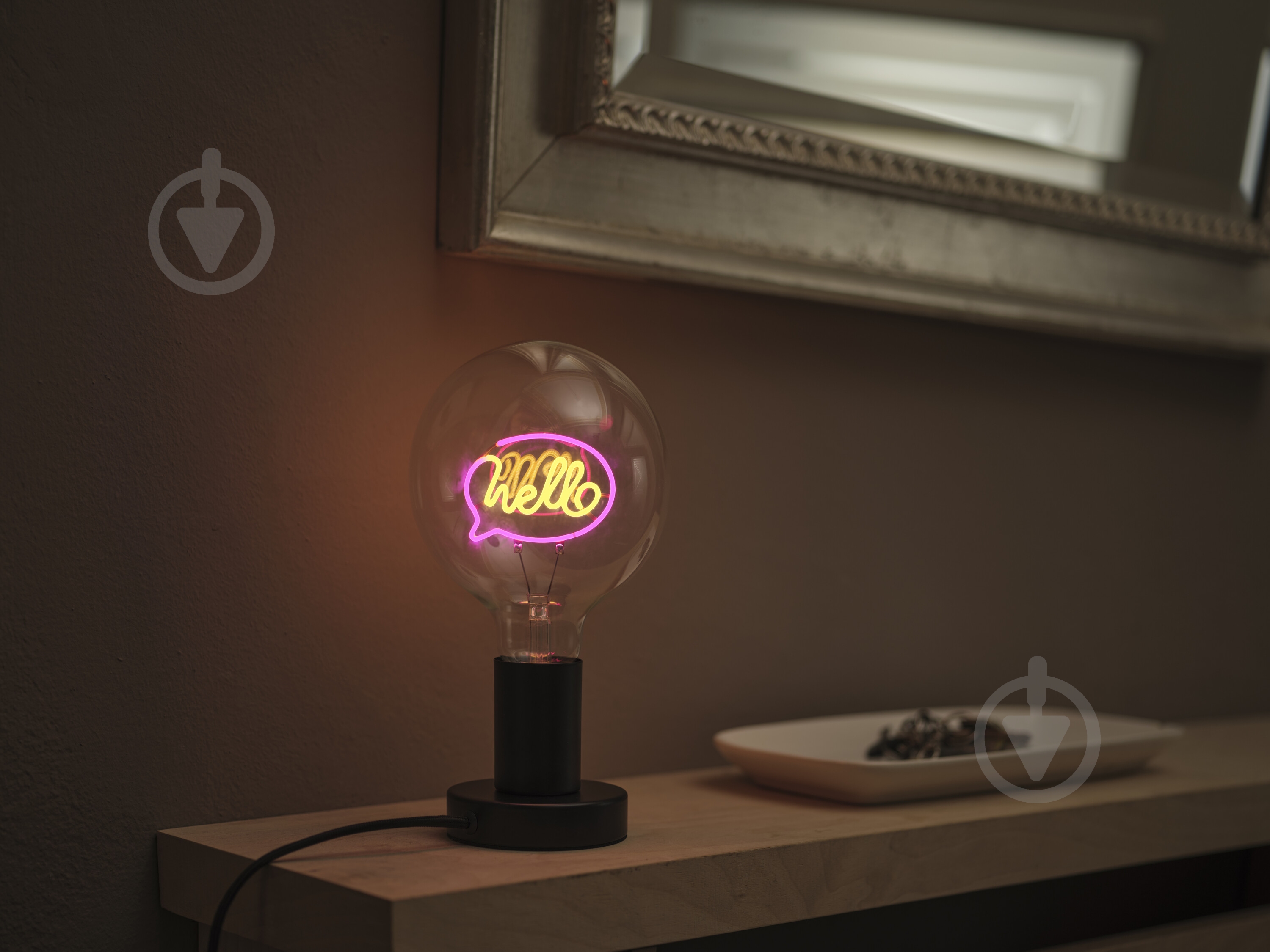 Настольная лампа Ledvance LETTER TABLE 1x1,2 Вт Е27 черный 1906 HELLO - фото 7 Настольная лампа Ledvance LETTER TABLE 1x1,2 Вт Е27 черный 1906 HELLO - фото 7