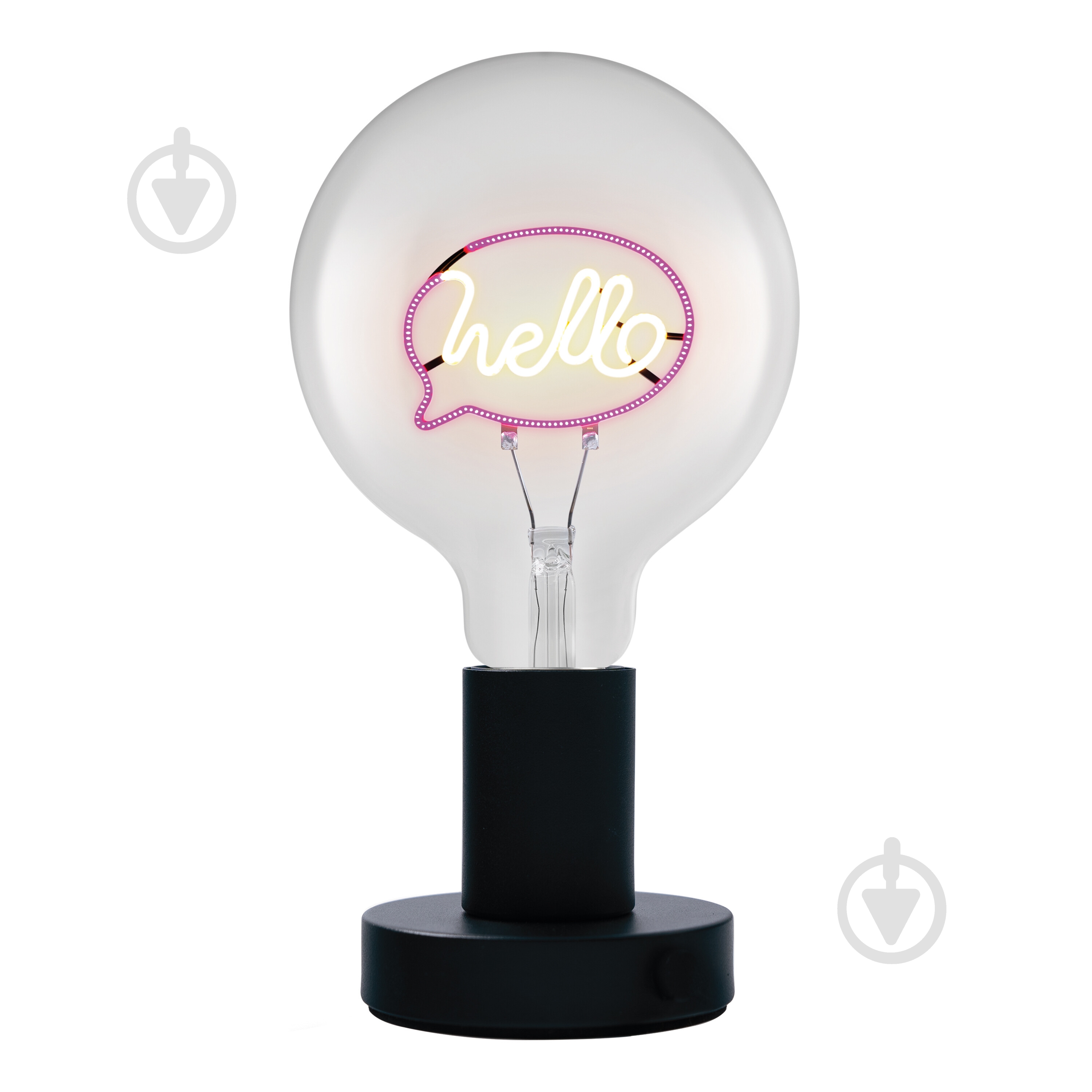 Настольная лампа Ledvance LETTER TABLE 1x1,2 Вт Е27 черный 1906 HELLO - фото 2 Настольная лампа Ledvance LETTER TABLE 1x1,2 Вт Е27 черный 1906 HELLO - фото 2