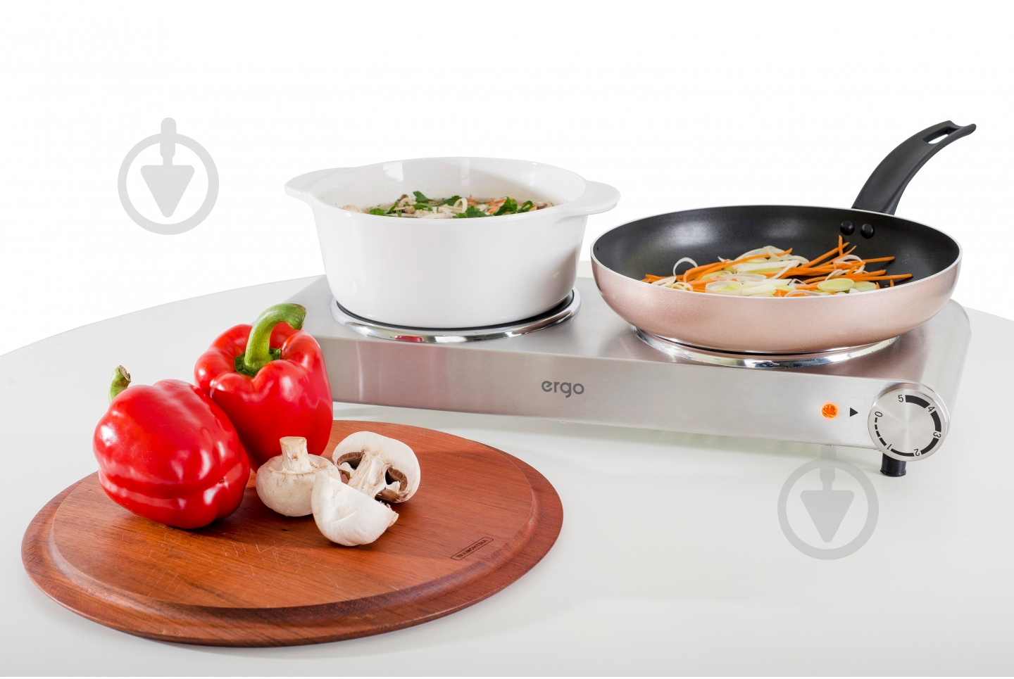 Плита электрическая настольная Ergo HL-2208 - фото 7 Плита электрическая настольная Ergo HL-2208 - фото 7