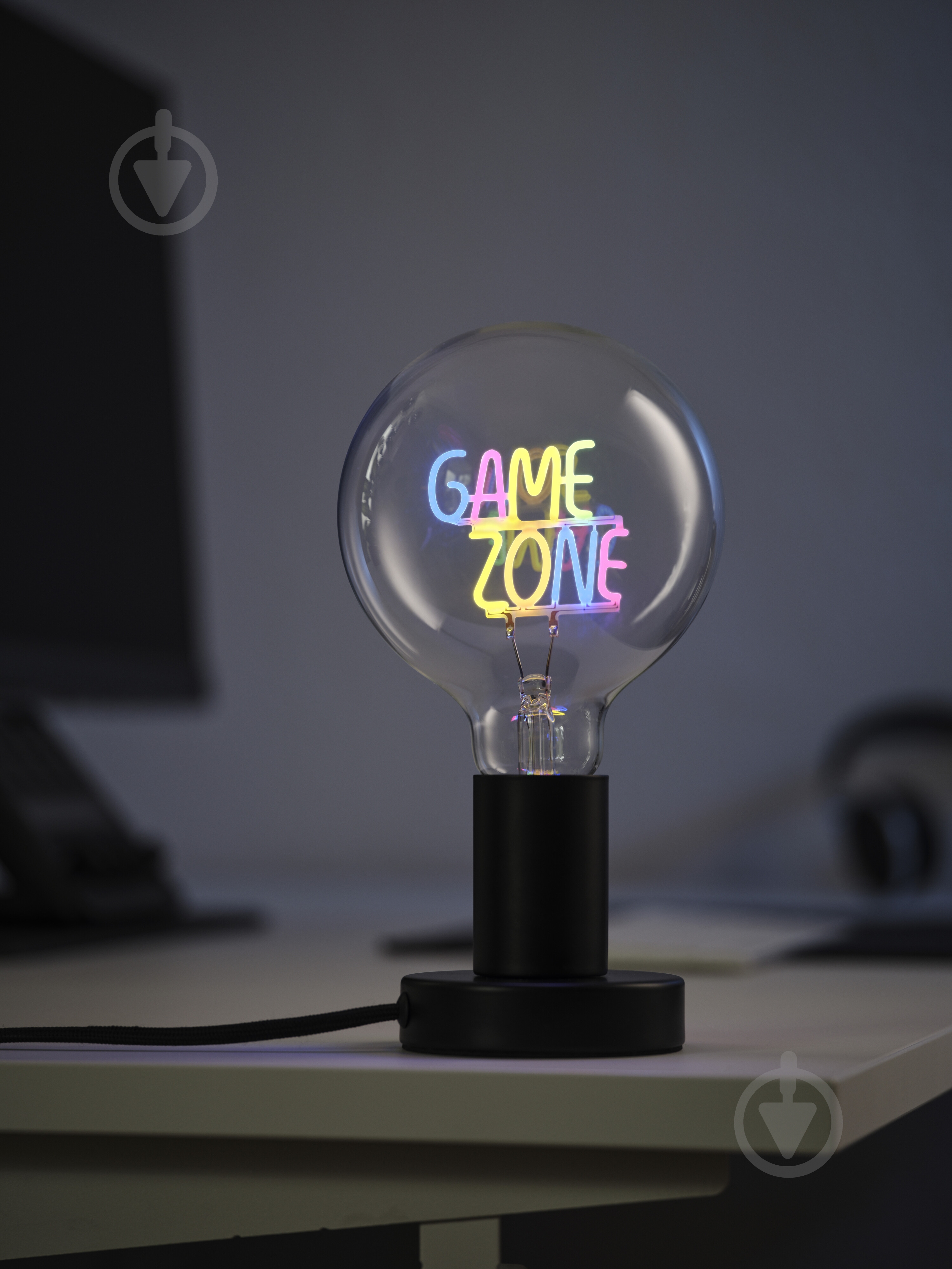 Настольная лампа Ledvance LETTER TABLE 1x1,2 Вт Е27 черный 1906 Game Zone - фото 6 Настольная лампа Ledvance LETTER TABLE 1x1,2 Вт Е27 черный 1906 Game Zone - фото 6