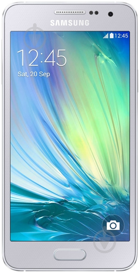 Смартфон Samsung Galaxy A3 Duos 1/16GB silver (SM-A300HZSDSEK) - фото 1