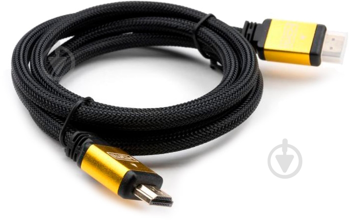 Кабель мультимедийный Vinga HDMI 3 м черный (VCPDCHDMI2VMM3BK) - фото 2 Кабель мультимедийный Vinga HDMI 3 м черный (VCPDCHDMI2VMM3BK) - фото 2