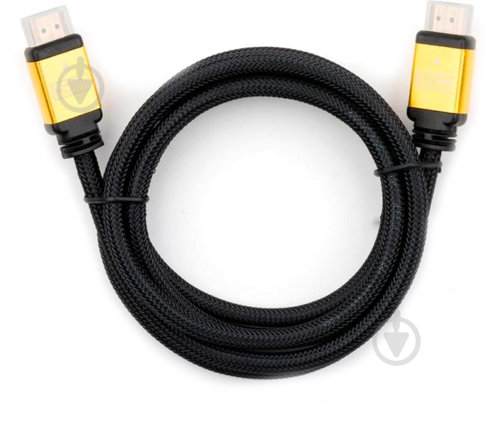 Кабель мультимедийный Vinga HDMI 3 м черный (VCPDCHDMI2VMM3BK) - фото 3 Кабель мультимедийный Vinga HDMI 3 м черный (VCPDCHDMI2VMM3BK) - фото 3