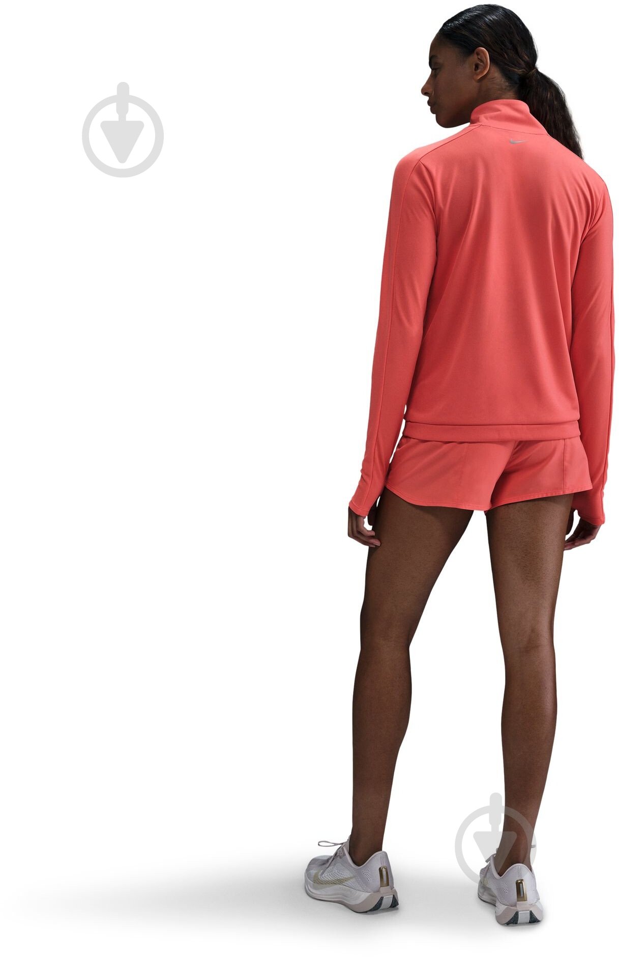 Кофта Nike W NK SWSH HBR HZ MID HJ2225-814 р.XL помаранчевий - фото 3 Кофта Nike W NK SWSH HBR HZ MID HJ2225-814 р.XL помаранчевий - фото 3