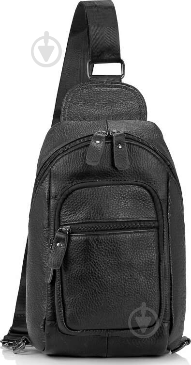 Сумка чоловіча Tiding Bag M35-1008A чорний - фото 1 Сумка чоловіча Tiding Bag M35-1008A чорний - фото 1