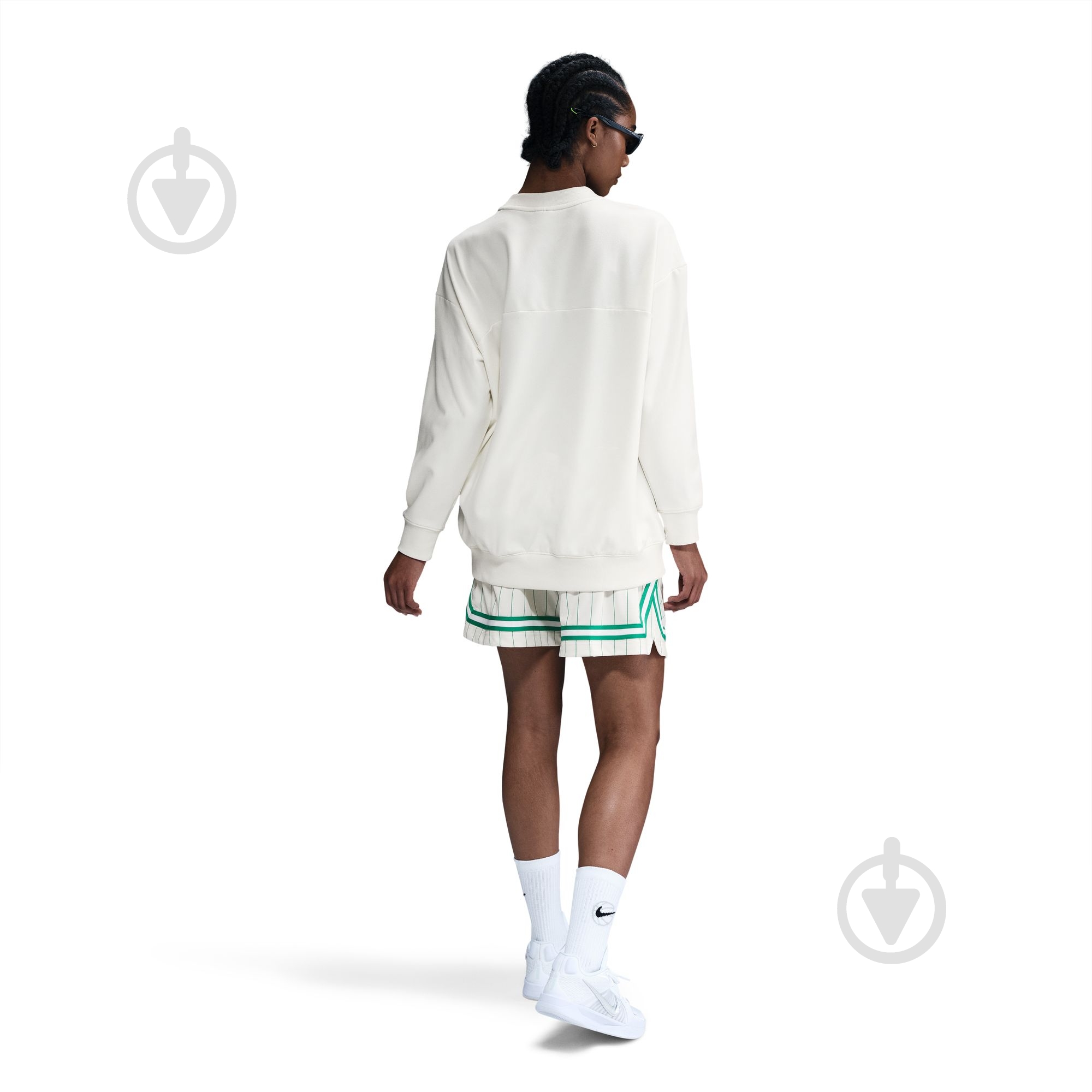 Світшот W NK SWSH FLY SSNL FLC TOP FZ5514-133 р.XS бежевий - фото 3 Світшот W NK SWSH FLY SSNL FLC TOP FZ5514-133 р.XS бежевий - фото 3