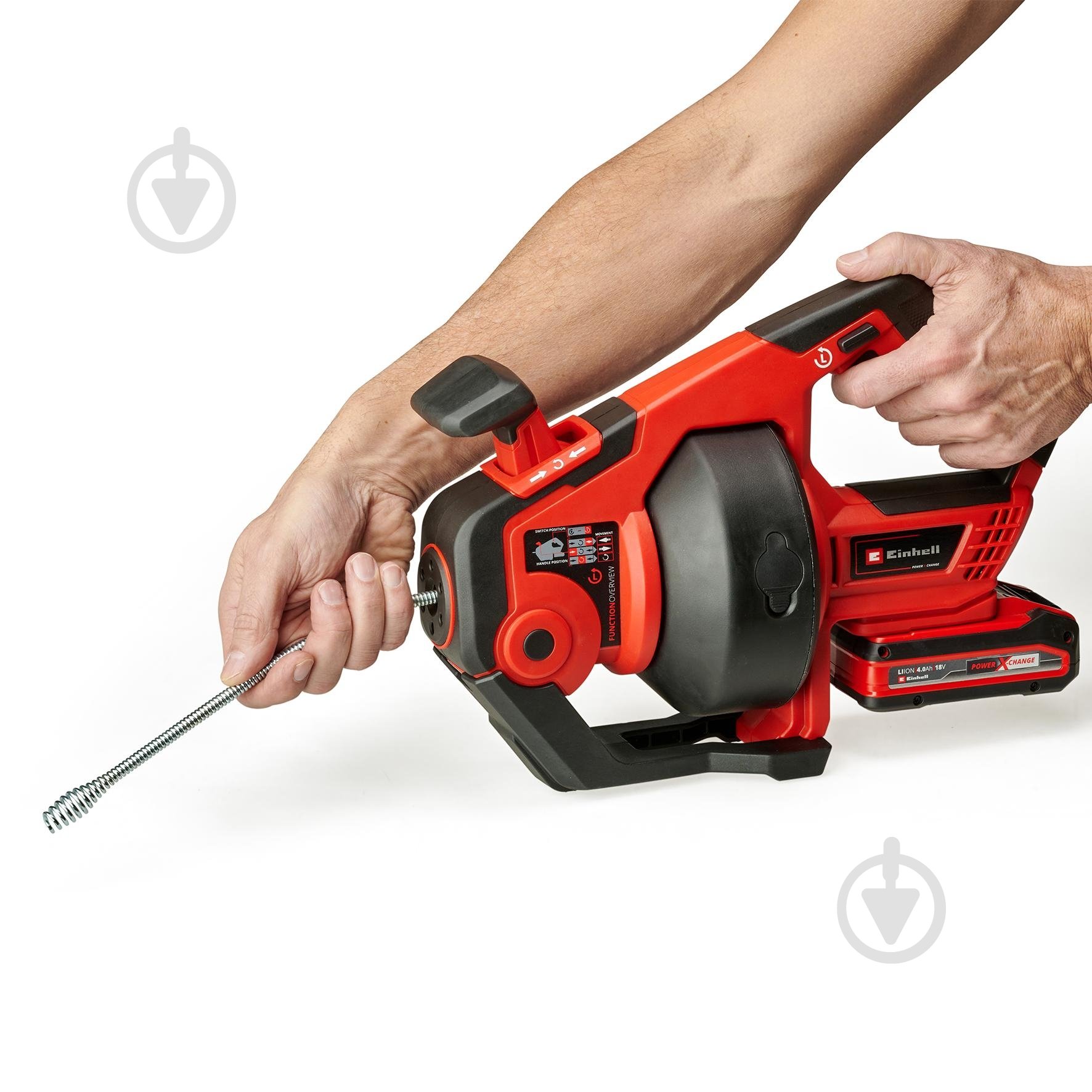 Устройство для чистки труб Einhell PXC TE-DA 18/760 Li - Solo 4514160 - фото 5