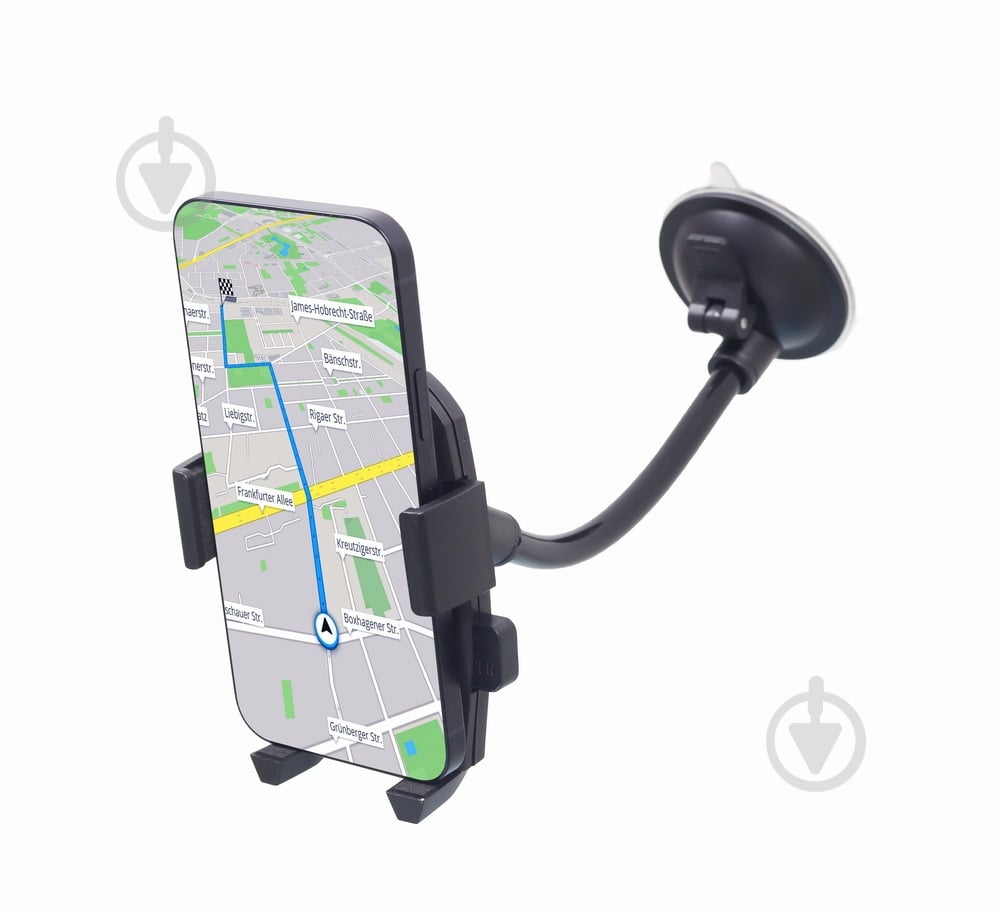 Держатель для смартфона крепление на стекло Gembird TA-CHW-04 черный - фото 3