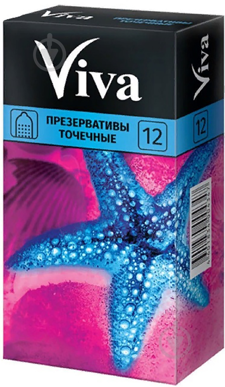 Презервативы Viva точечные 12 шт. - фото 1