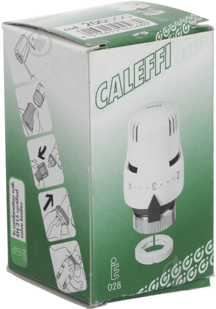 Головка термостатическая Caleffi 30 p.x1,5" - фото 3 Головка термостатическая Caleffi 30 p.x1,5" - фото 3