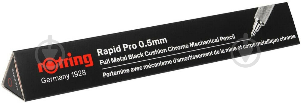 Карандаш механический RAPID PRO Chrome PCL 0,5 Rotring Drawing - фото 6