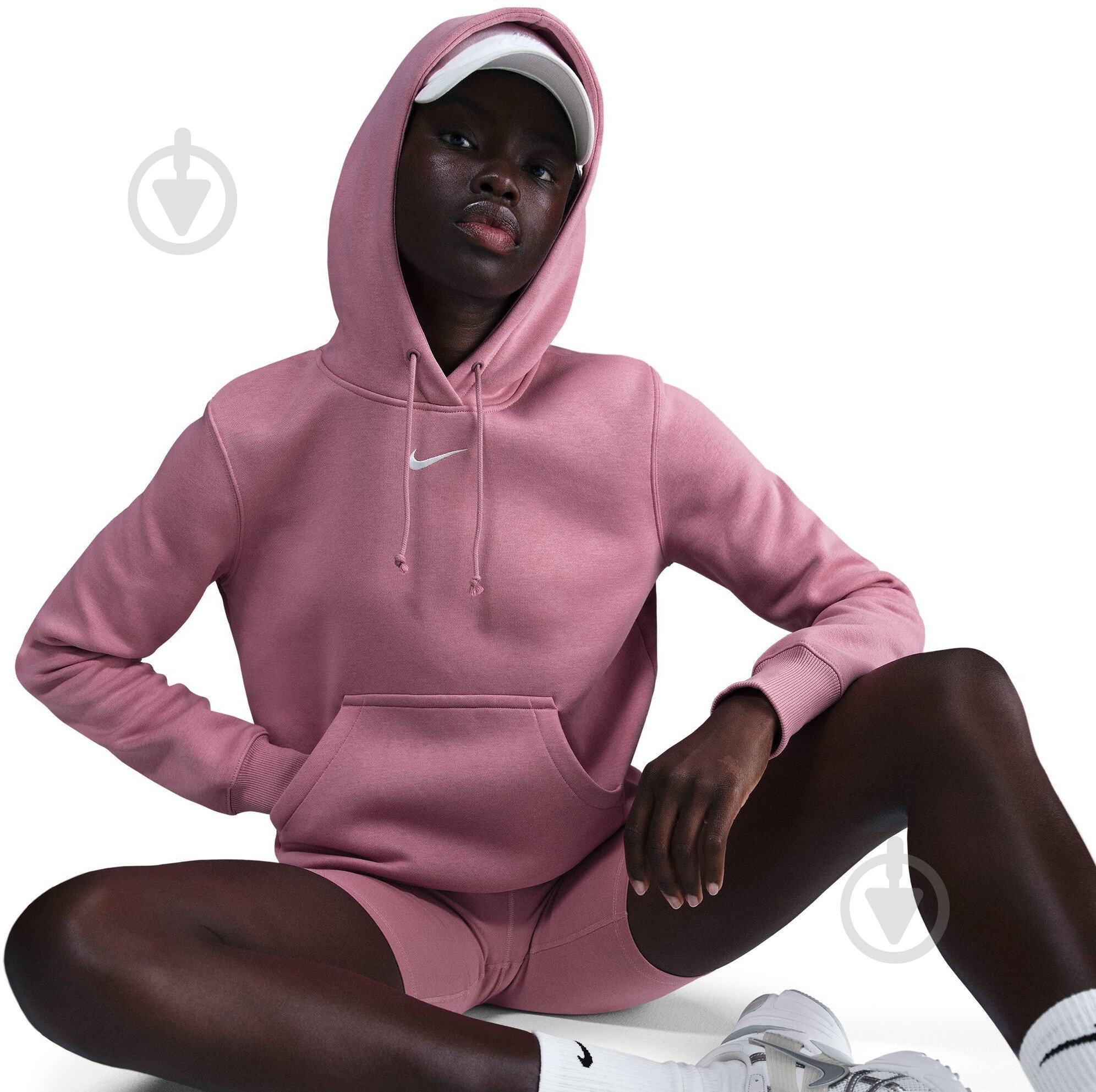 Джемпер Nike W NSW PHNX FLC STD PO HOODIE HF6839-699 р.XS рожевий - фото 6 Джемпер Nike W NSW PHNX FLC STD PO HOODIE HF6839-699 р.XS рожевий - фото 6