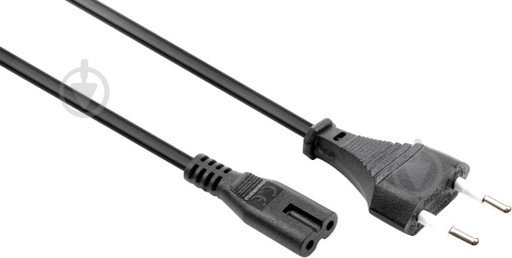 Кабель питания Vinga 1,8 м черный (VCPPCC71.8BK) C7 - фото 1