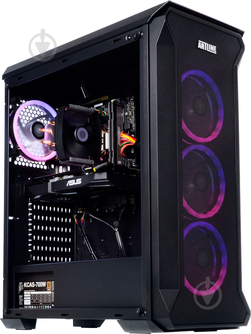 Комп'ютер персональний Artline Gaming X77 (X77v36) black - фото 2 Комп'ютер персональний Artline Gaming X77 (X77v36) black - фото 2