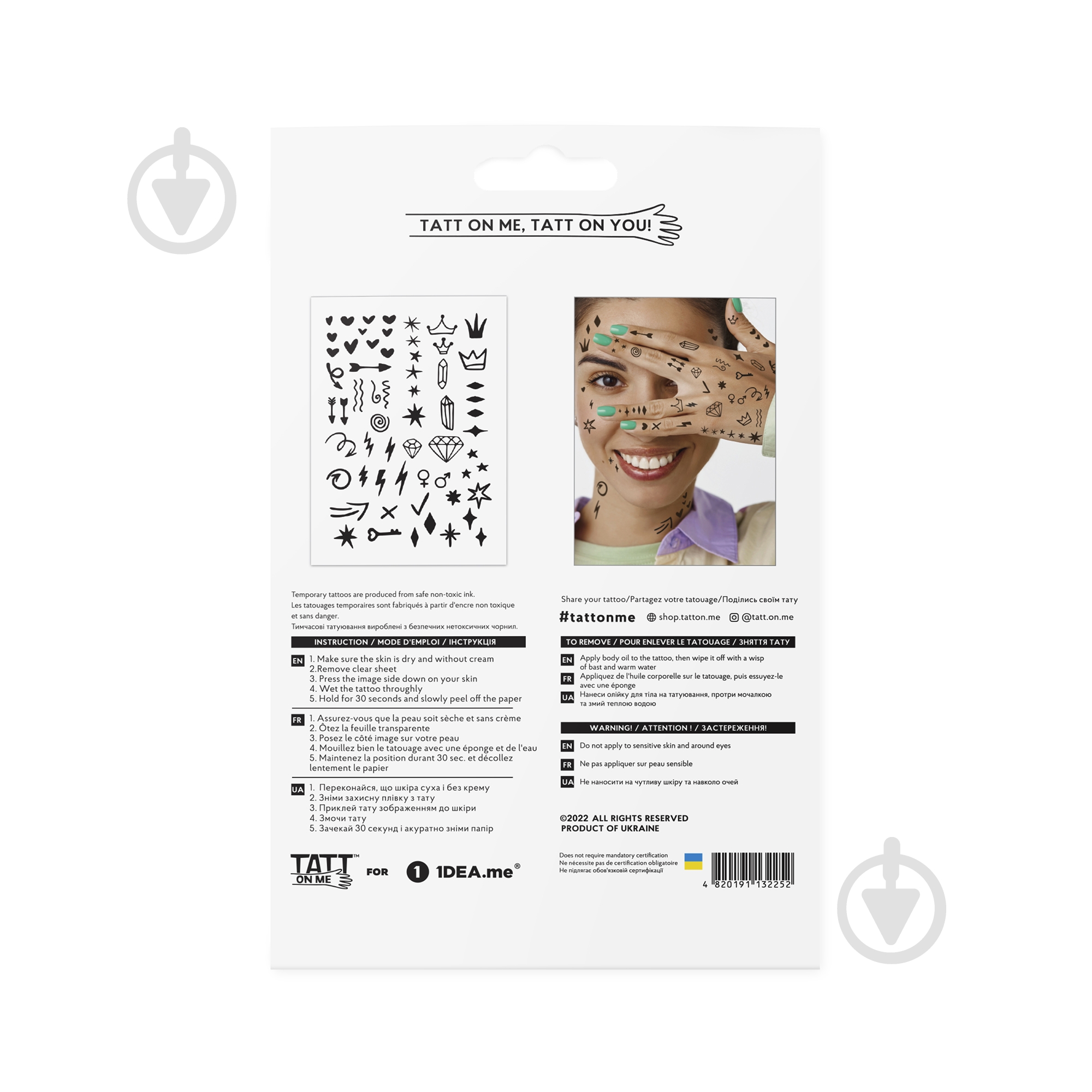 Временная татуировка TATTon.me TMTiny - фото 4