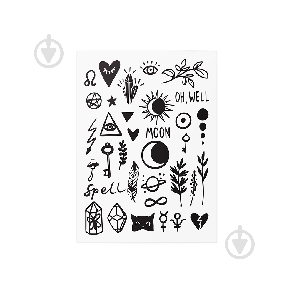Тимчасове татуювання TATTon.me TMSpell - фото 3 Тимчасове татуювання TATTon.me TMSpell - фото 3