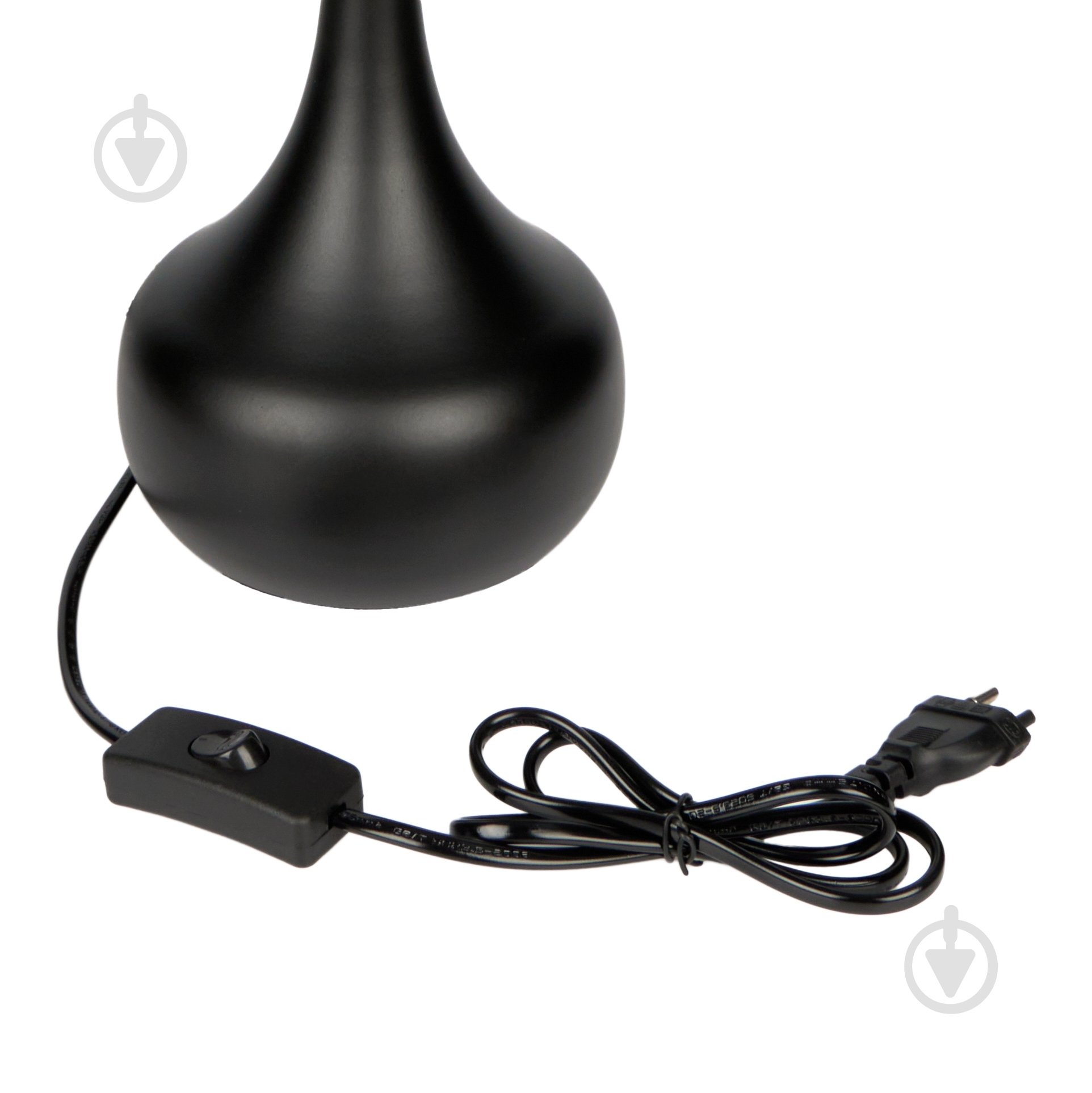 Настольная лампа Berger 1x40 Вт E27 черно-серый 7030-TL-1 Black-Gray - фото 5