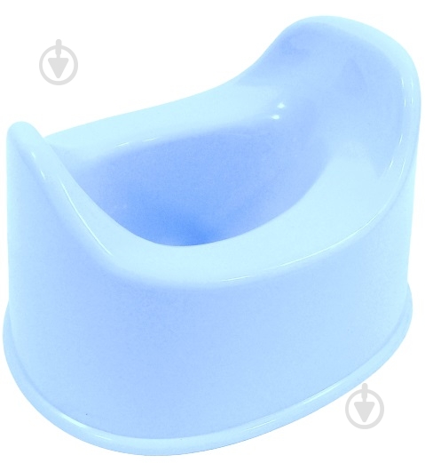 Горшок детский голубой - фото 1 Горшок детский голубой - фото 1