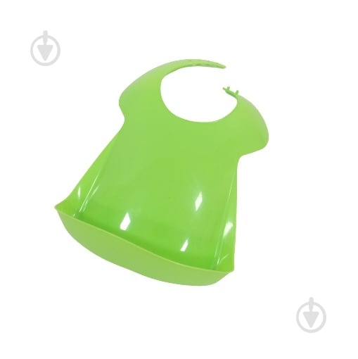 Нагрудник дитячий зелений - фото 1