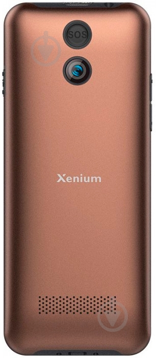 Мобільний телефон Philips E331 brown - фото 3