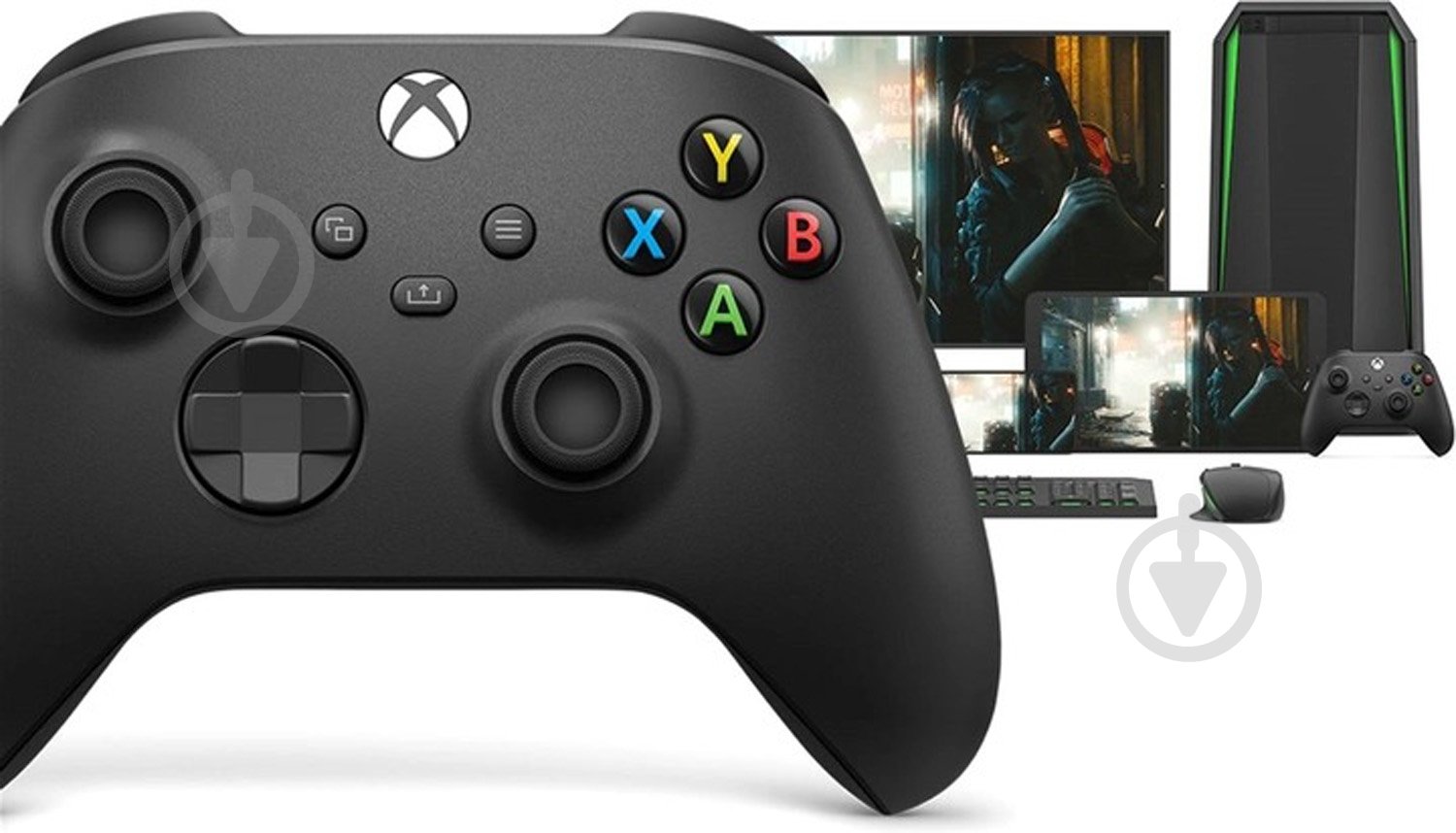 Геймпад Xbox Microsoft Wireless Controller Carbon Black - фото 4 Геймпад Xbox Microsoft Wireless Controller Carbon Black - фото 4