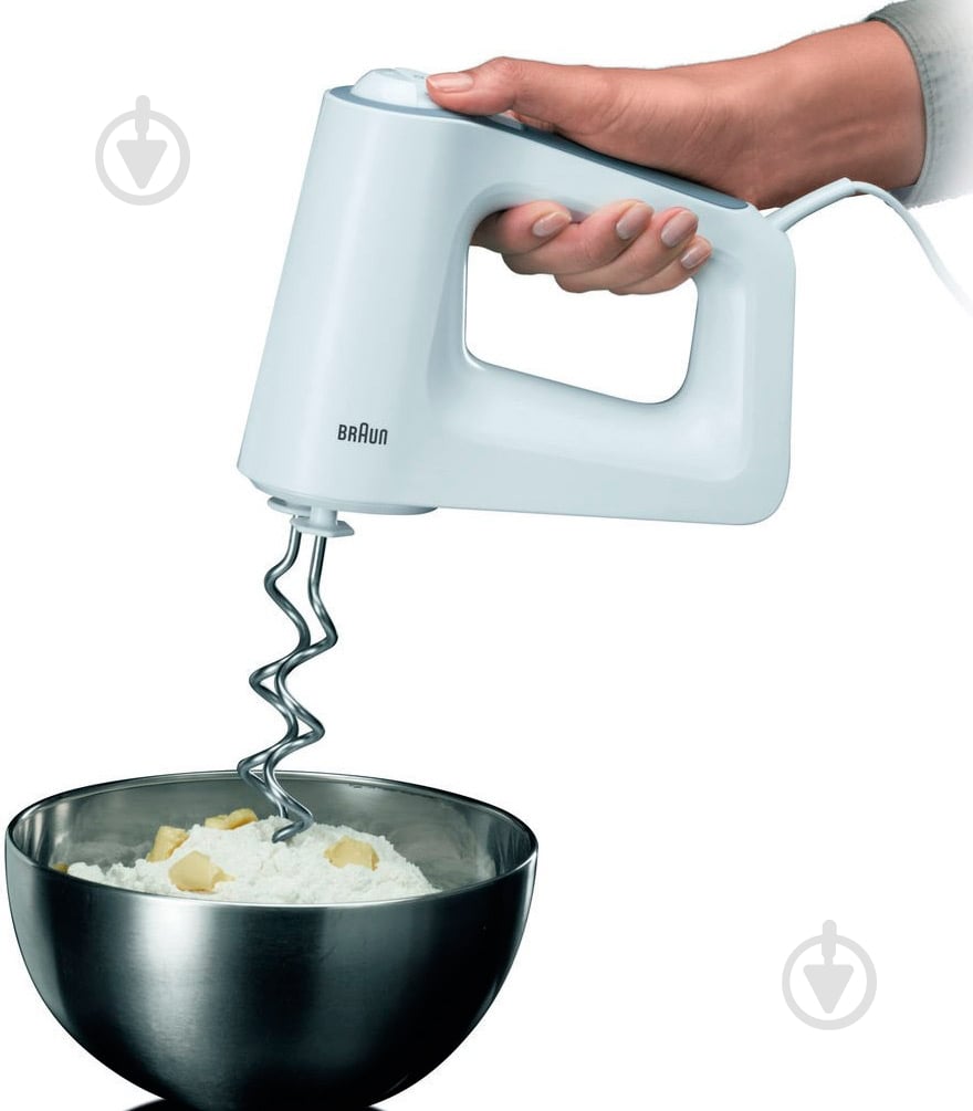 Миксер Braun HM 3100 WH - фото 2 Миксер Braun HM 3100 WH - фото 2