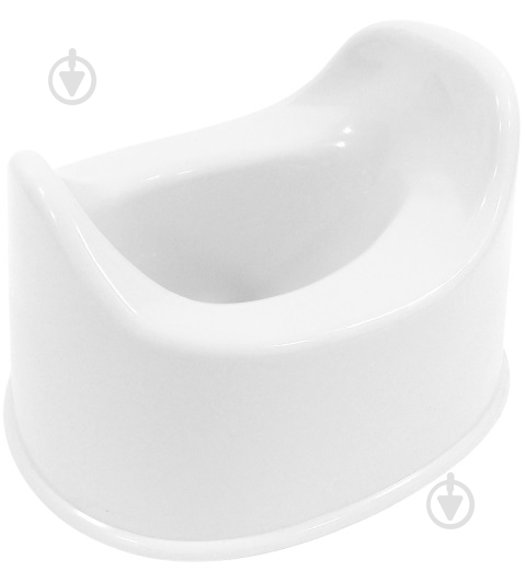 Горшок детский белый - фото 1