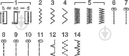 Швейная машина Brother ModerN 14 - фото 3 Швейная машина Brother ModerN 14 - фото 3