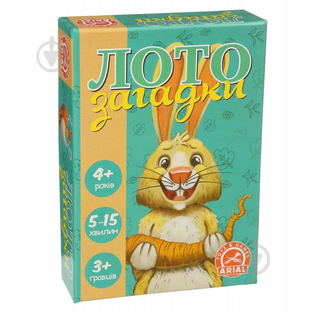 Игра настольная Arial Лото загадки - фото 1