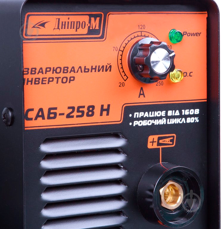 Инвертор сварочный Дніпро-М САБ-258Н - фото 6 Инвертор сварочный Дніпро-М САБ-258Н - фото 6