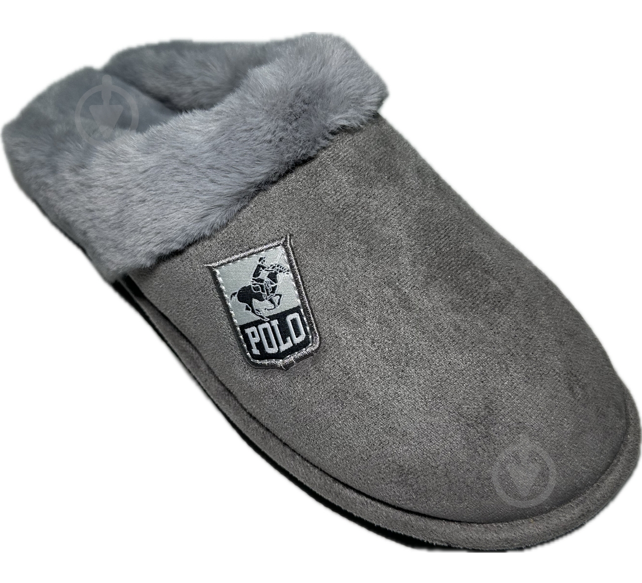 Тапки домашние Gemelli СНОУ 2 р.43 серый - фото 1