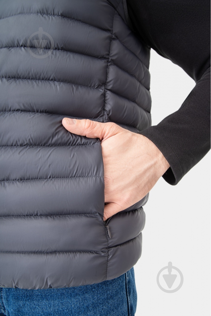 Жилет Avecs AV-50390В/17 р.4XL темно-серый - фото 5
