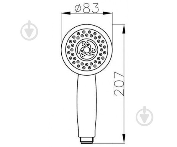 Лейка для душа Formix Альба FMZ0029 - фото 2