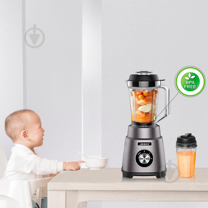 Блендер стационарный JIMMY Blender B32 Titanium Gray (JIMMY-B32) - фото 2