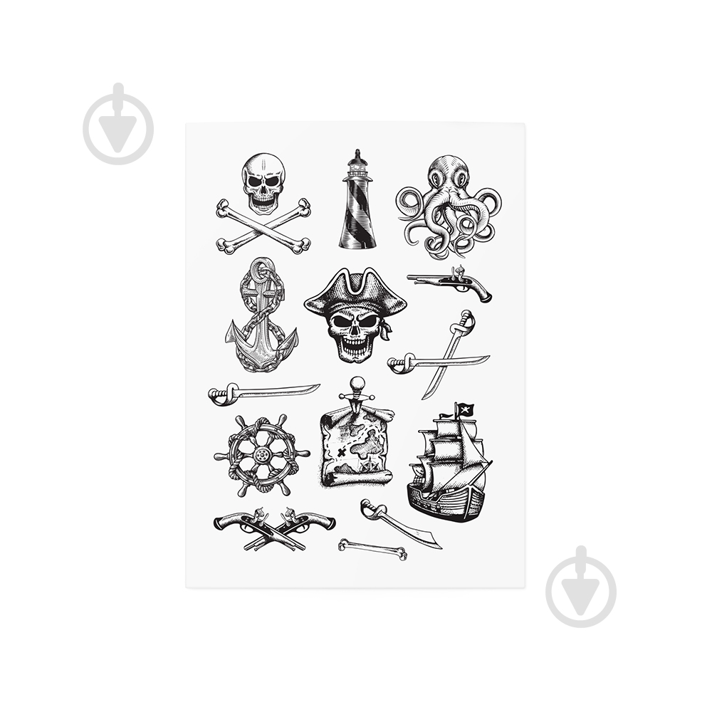 Временная татуировка TATTon.me TMPirates - фото 1 Временная татуировка TATTon.me TMPirates - фото 1