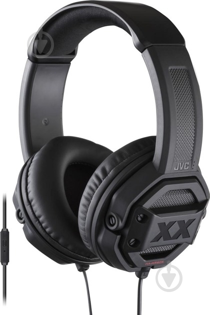 Наушники JVC HA-MR60X-E black (HA-MR60X-E) - фото 1