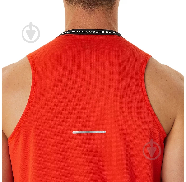 Майка Asics RACE SINGLET 2011C240-801 р.M красный - фото 4