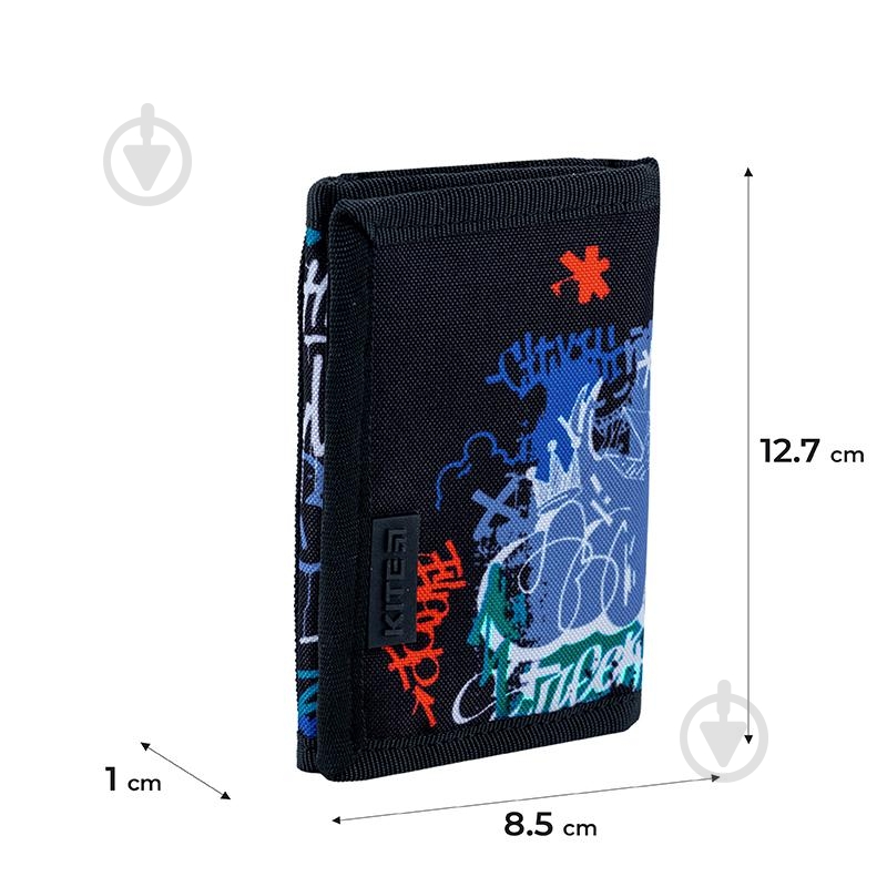 Пенал-кошелек K24-598-5 KITE черный - фото 2