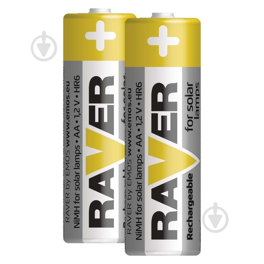 Аккумулятор RAVER RAVER HR6 NiMH 600mAh AA (пальчиковые) 2 шт. (B7426) - фото 4