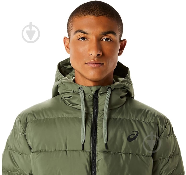 Пуховик чоловічий зимовий Asics DOWN JACKET M 2031C501-300 р.S зелений - фото 3