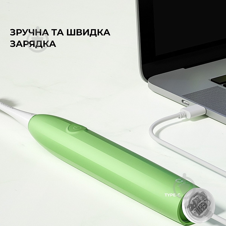 Электрическая зубная щетка Oclean Endurance Color Edition Green - фото 6