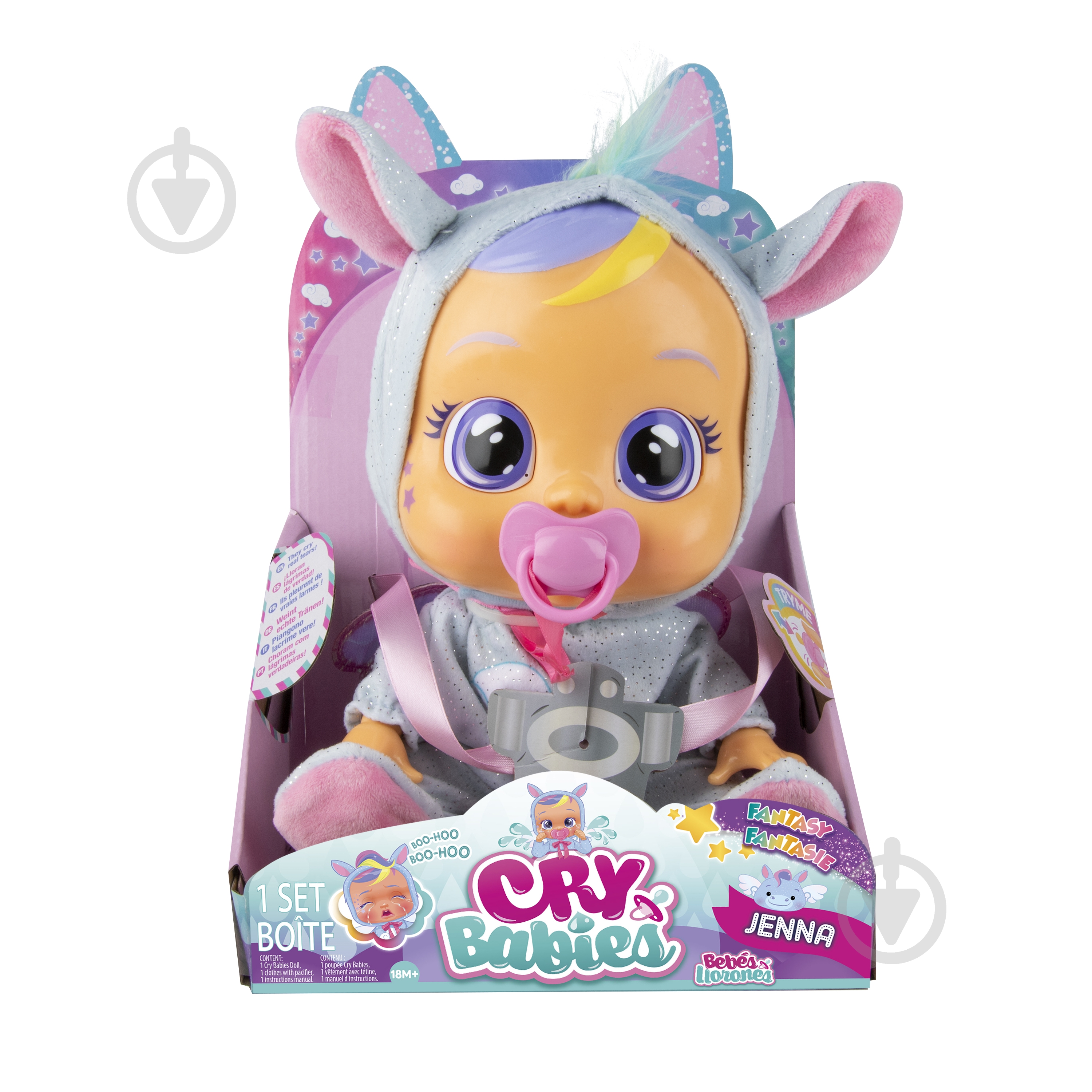 Кукла интерактивная IMC Плакса Crybabies Джена 91764 - фото 1