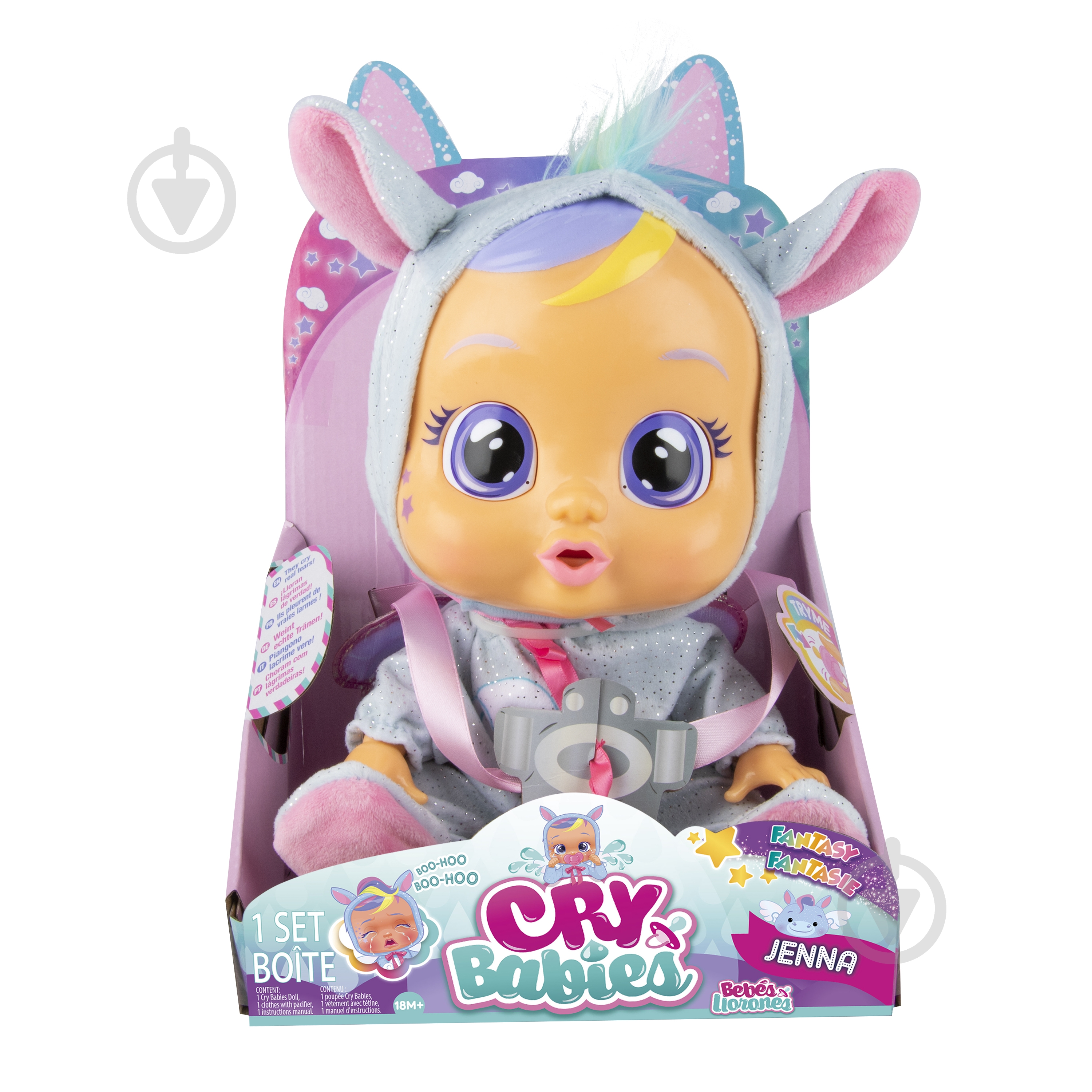 Кукла интерактивная IMC Плакса Crybabies Джена 91764 - фото 2