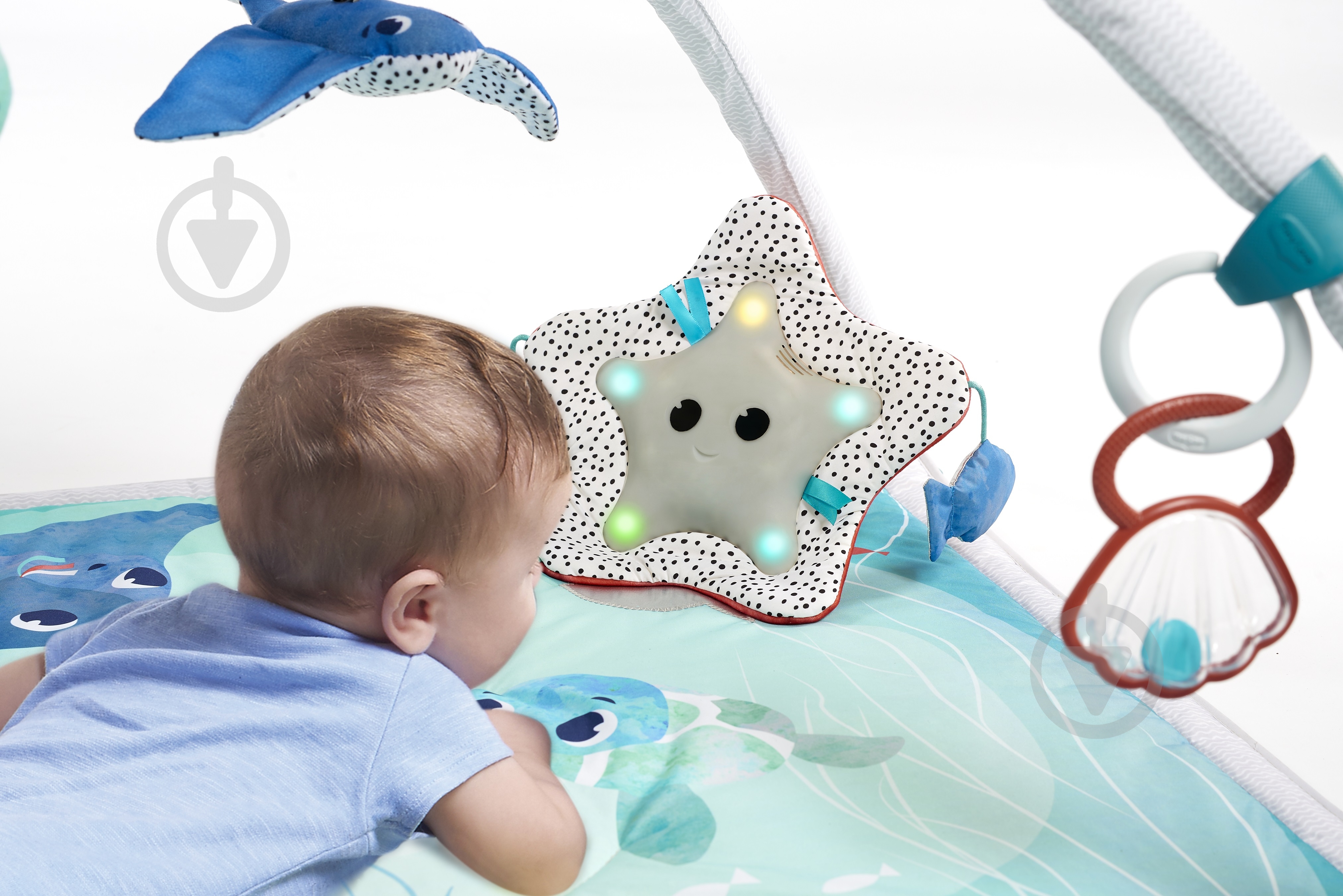 Развивающий коврик Tiny Love "Океан" 1207006830 - фото 6