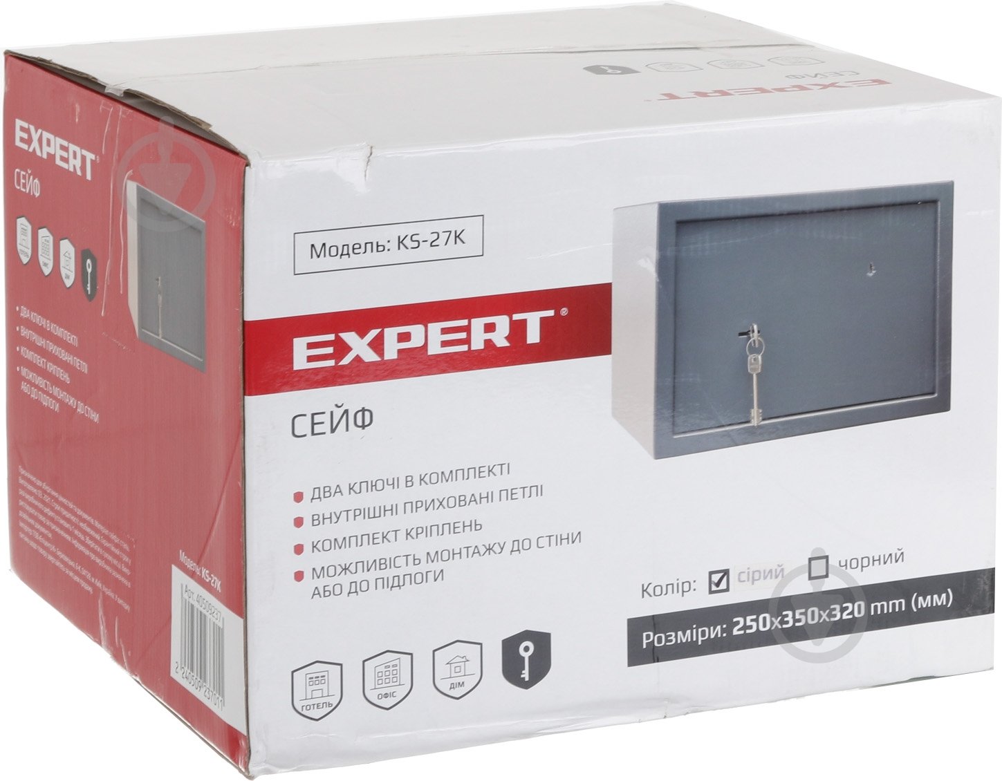 Сейф Expert KS-27 - фото 8 Сейф Expert KS-27 - фото 8