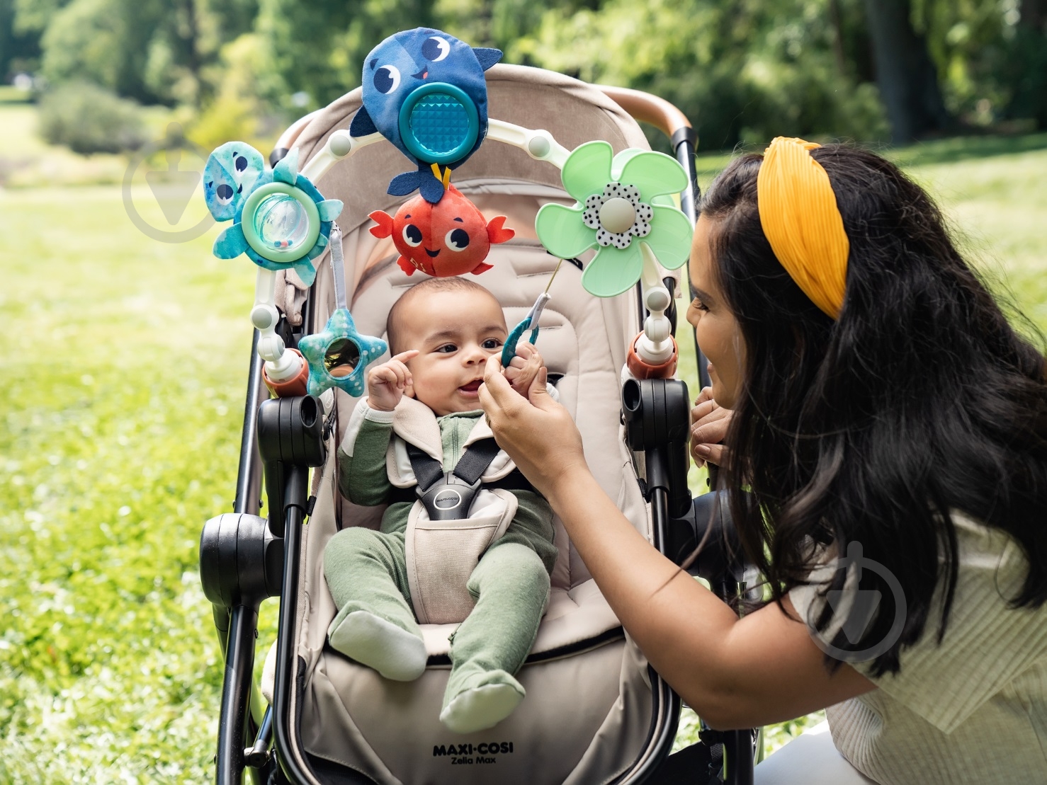 Дуга для коляски Tiny Love blue "Океан - фото 4