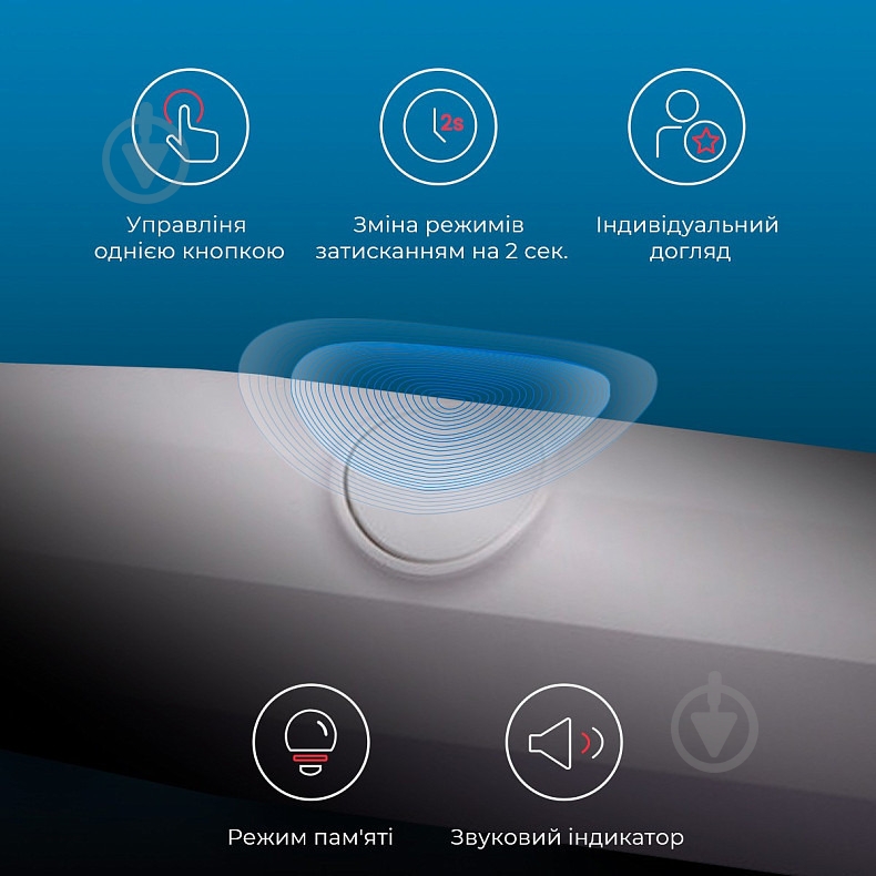 Электрическая зубная щетка Oclean Endurance Electric Toothbrush White - фото 4