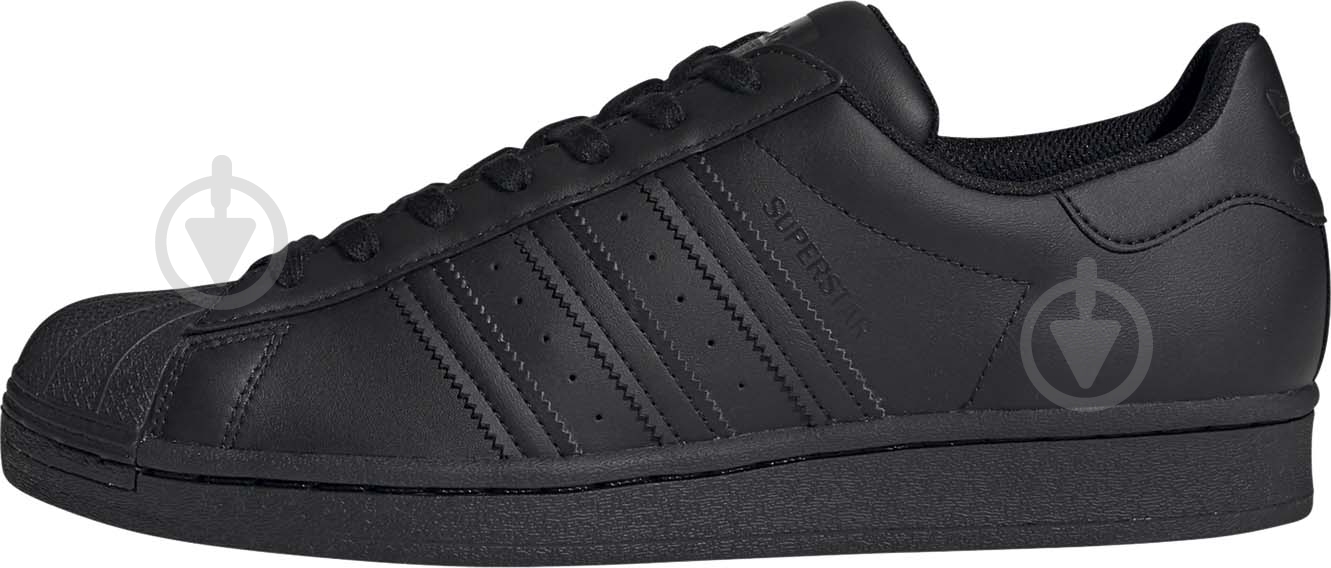 Кроссовки мужские демисезонные Adidas SUPERSTAR EG4957 р.46 2/3 черные - фото 3