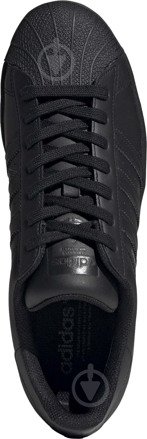 Кроссовки мужские демисезонные Adidas SUPERSTAR EG4957 р.46 2/3 черные - фото 12