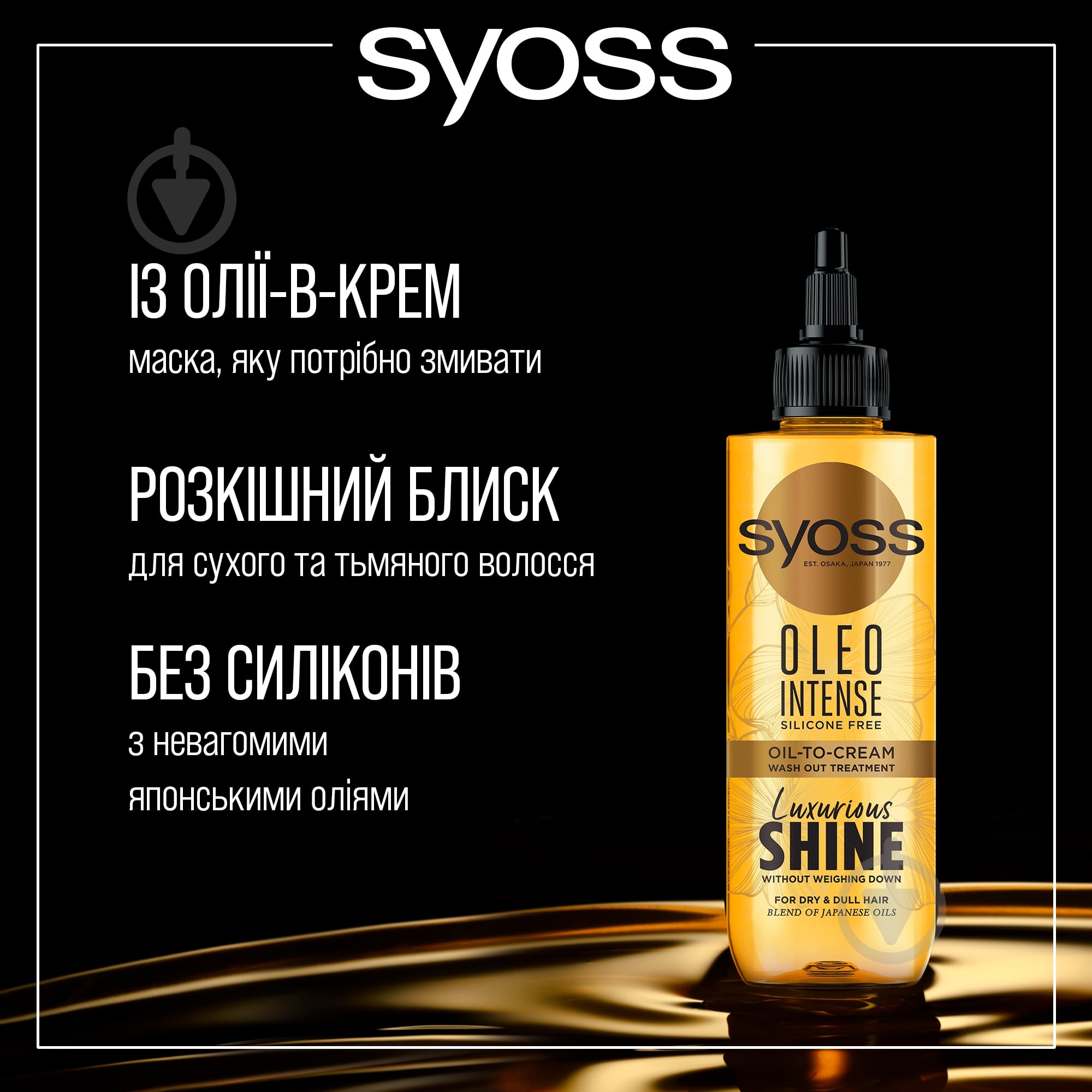 Маска для волос SYOSS Oleo Intense 200 мл - фото 2